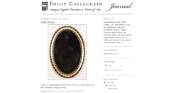 Desktop Screenshot of antiquejournal.philipcolleck.com