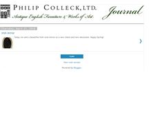 Tablet Screenshot of antiquejournal.philipcolleck.com